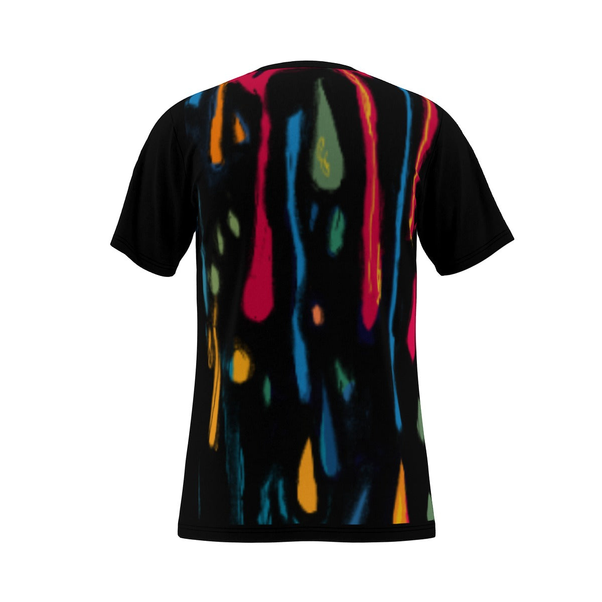 Black Drippy Bear T-Shirt