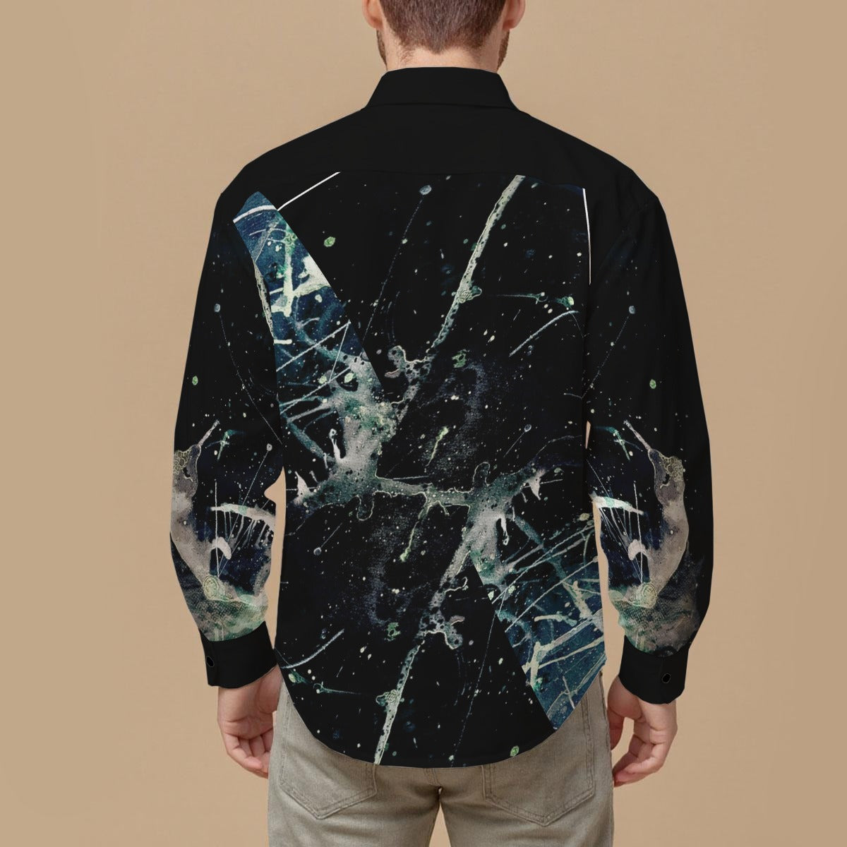 Men's Intergalactic Slim Fit Button Down