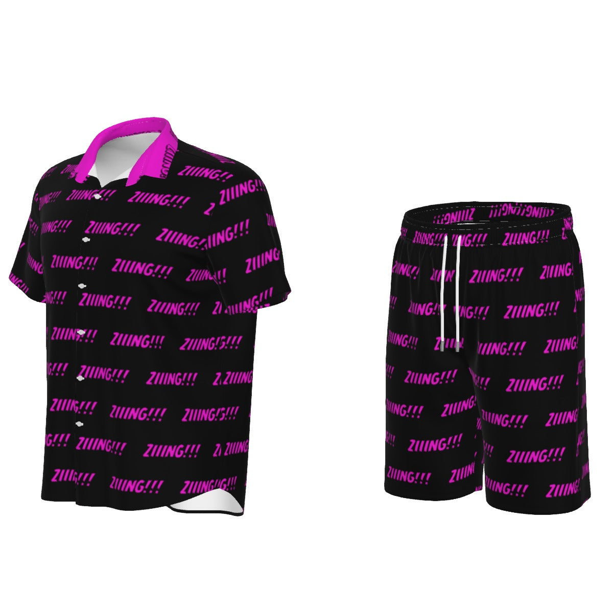 ZIIING Short Sleeve Shirt Set