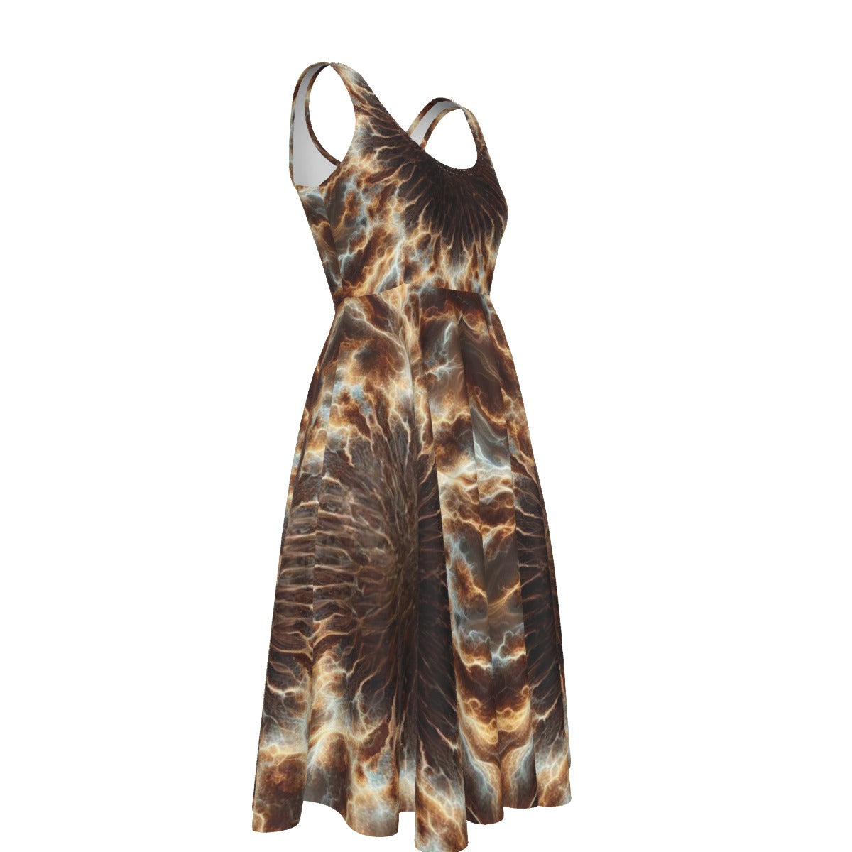 Sunburst Women's Sleeveless Dress