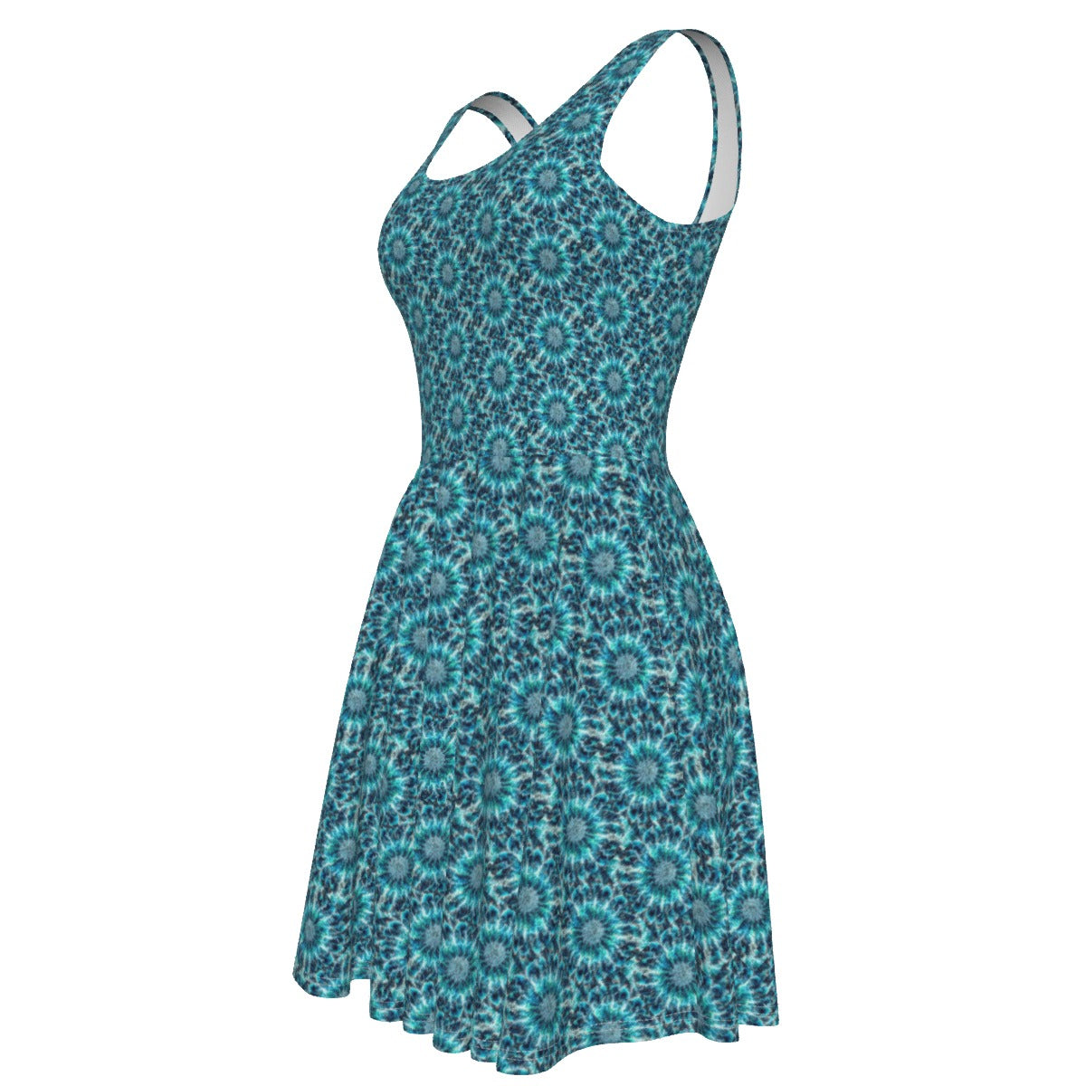 Blue Lightning Women's Tank Vest Dress