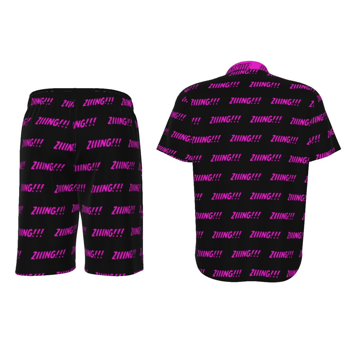ZIIING Short Sleeve Shirt Set