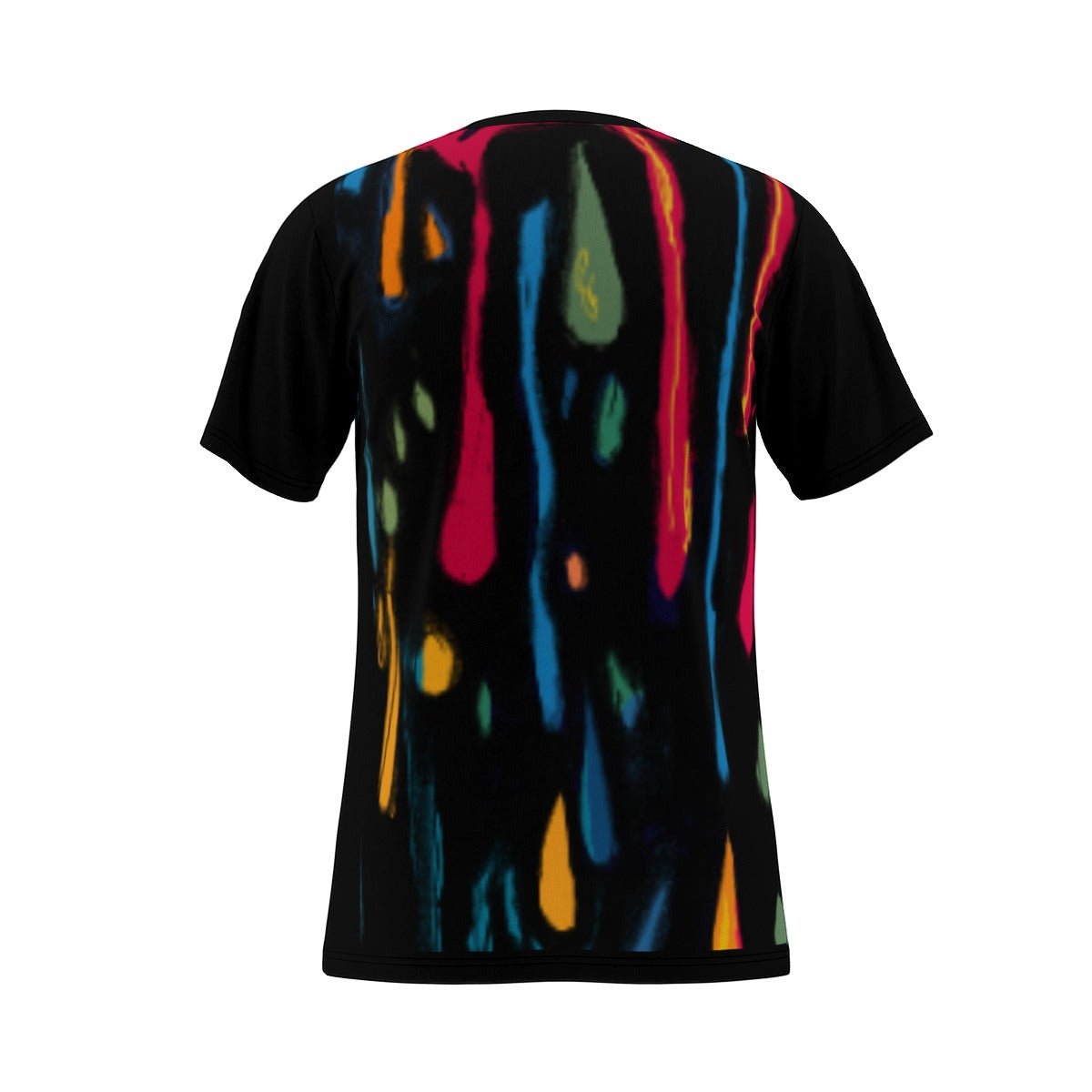 Black Drippy Bear T-Shirt - SB - THREADZ