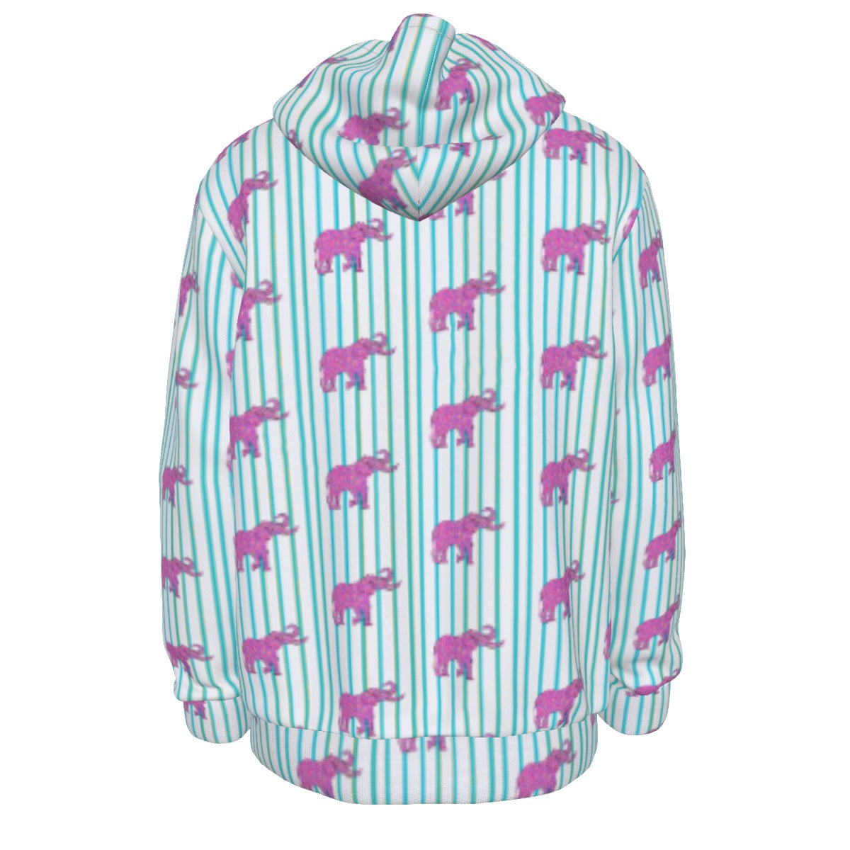 Frosted Elephant Pullover Hoodie