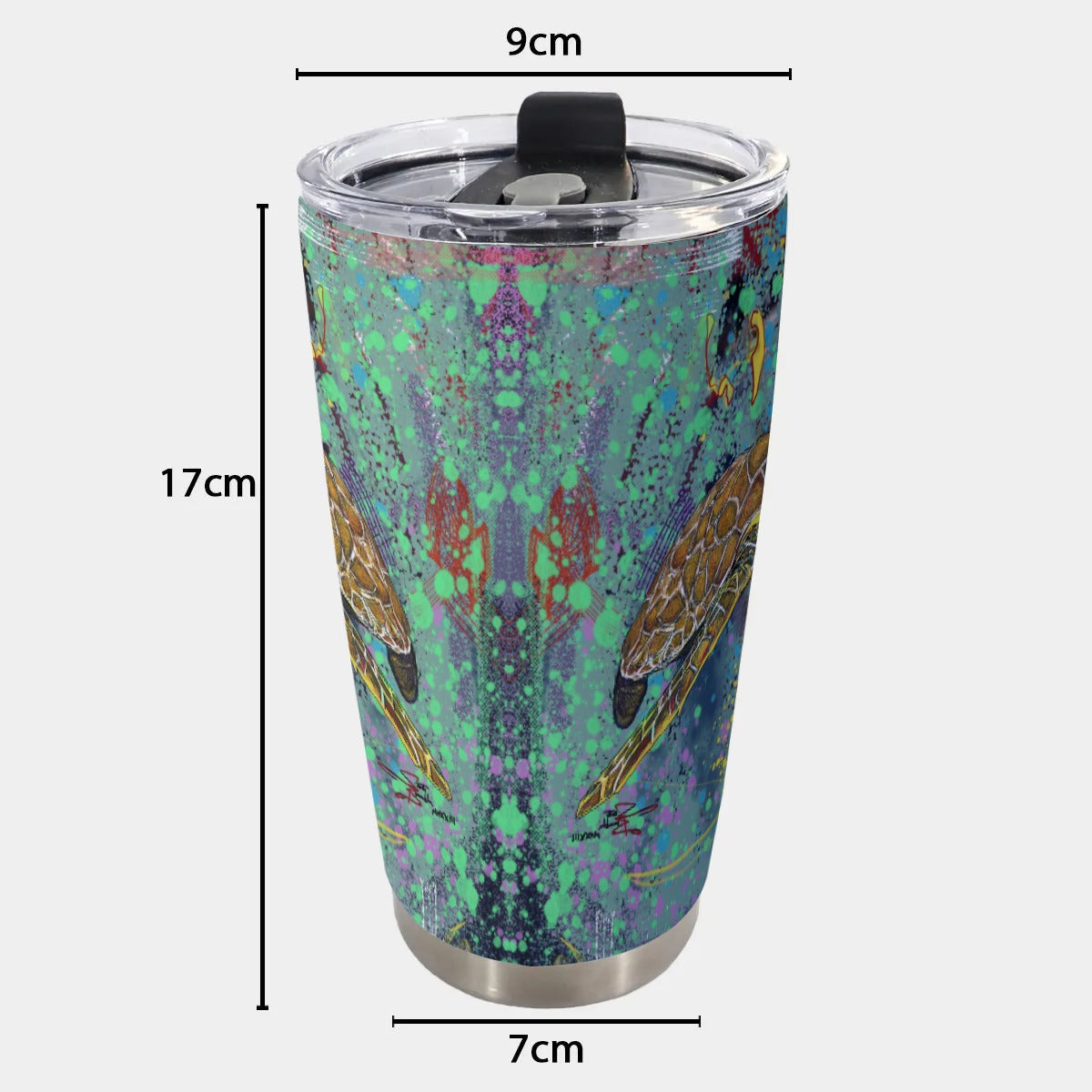 Turtle Power Tumbler 20oz