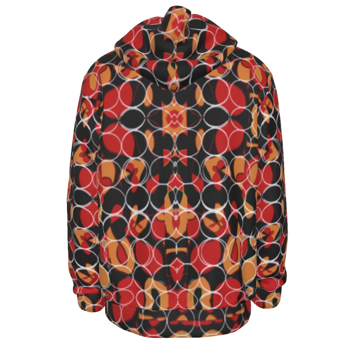 Abstract Print Men's Pullover Hoodie