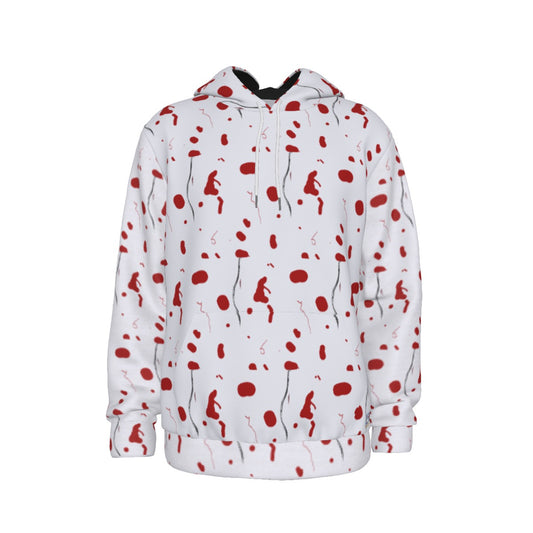 Stained Splatter Thicken Pullover Hoodie