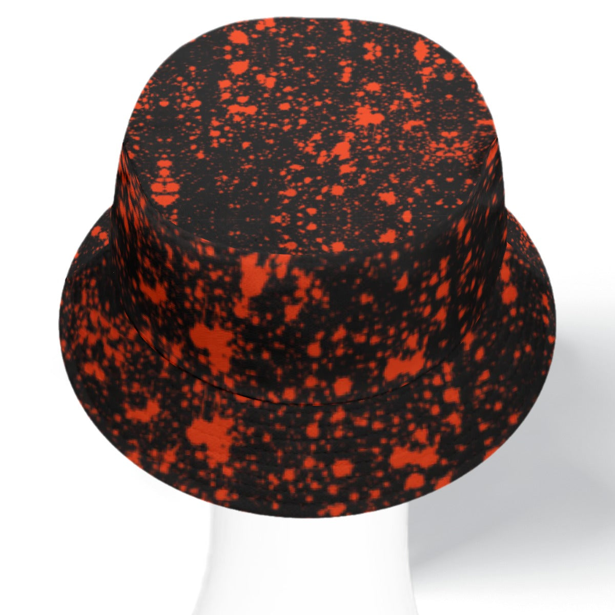Stained Double-Side Printing Bucket Hat