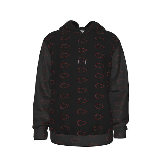 Arrowhead (Black) Thicken Pullover Hoodie