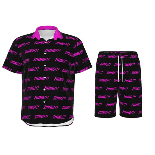 ZIIING Short Sleeve Shirt Set