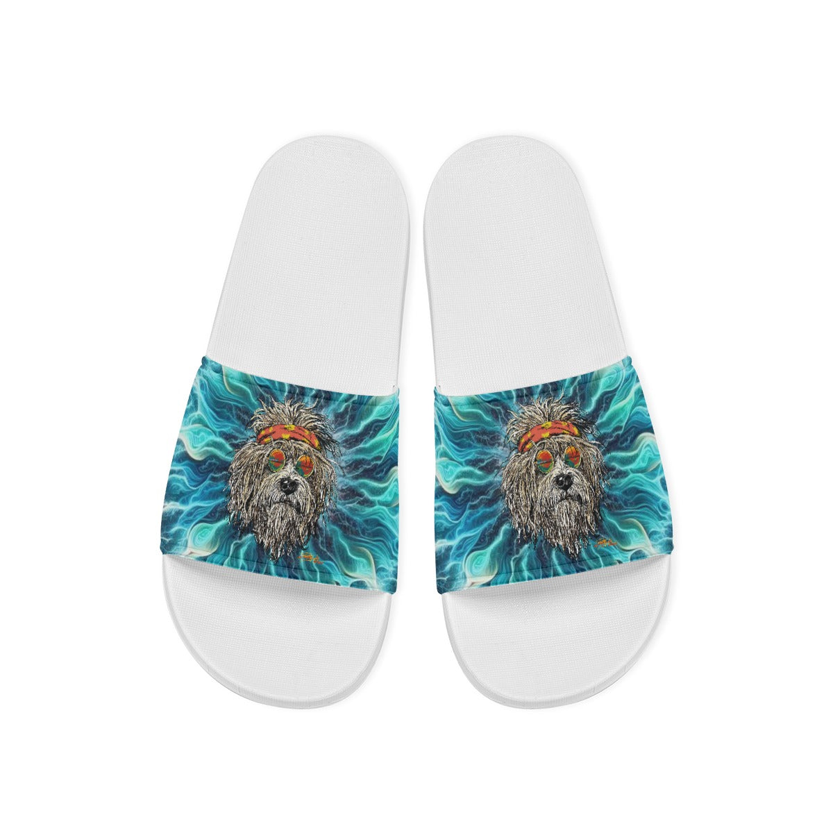 Tye Dye Grateful Dog Anti Slip Sandals For Women