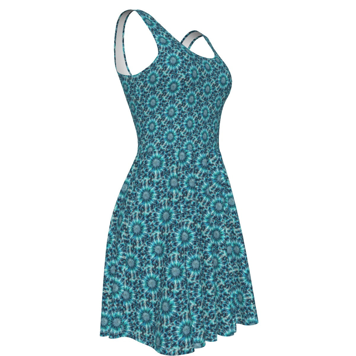 Blue Lightning Women's Tank Vest Dress