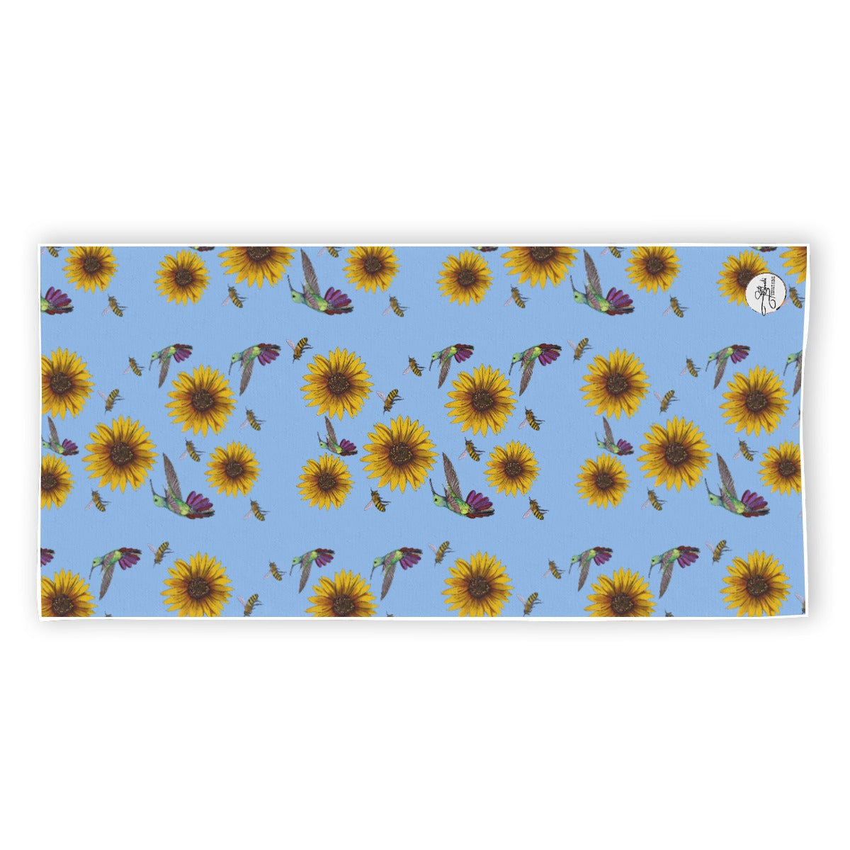 Birds and the Bees Beach Towel