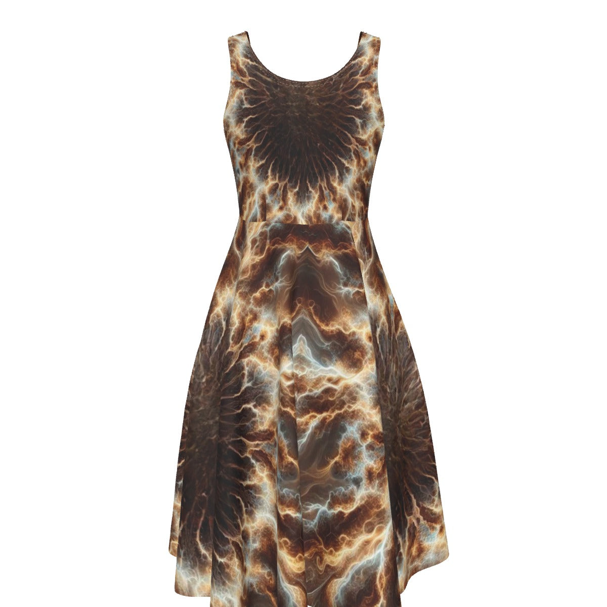 Sunburst Women's Sleeveless Dress