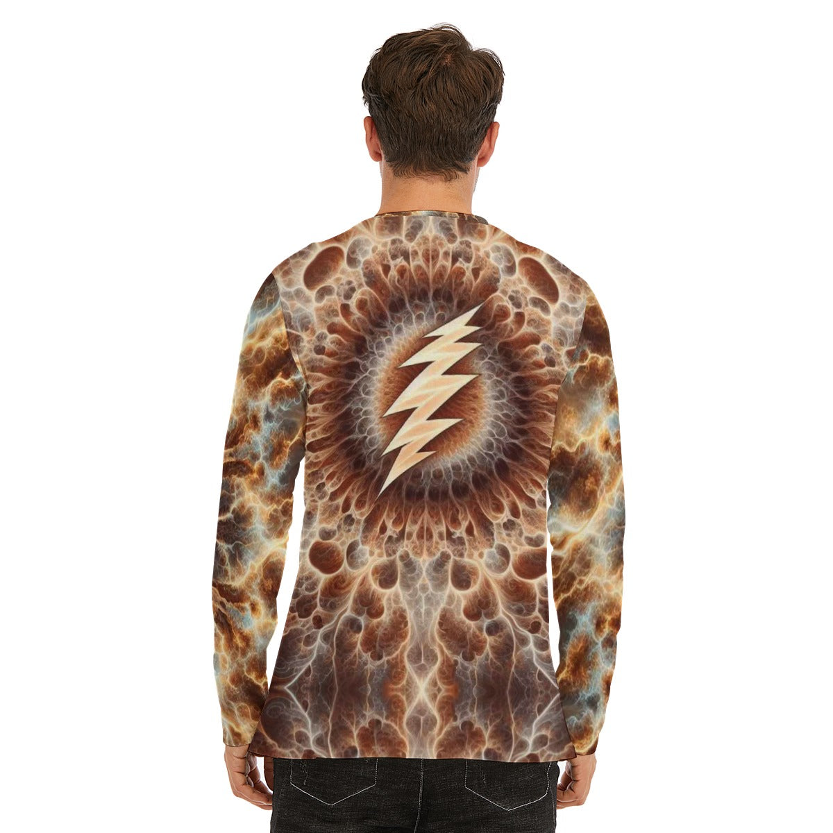 All-Over Print Long Sleeve T-Shirt | 190GSM Cotton