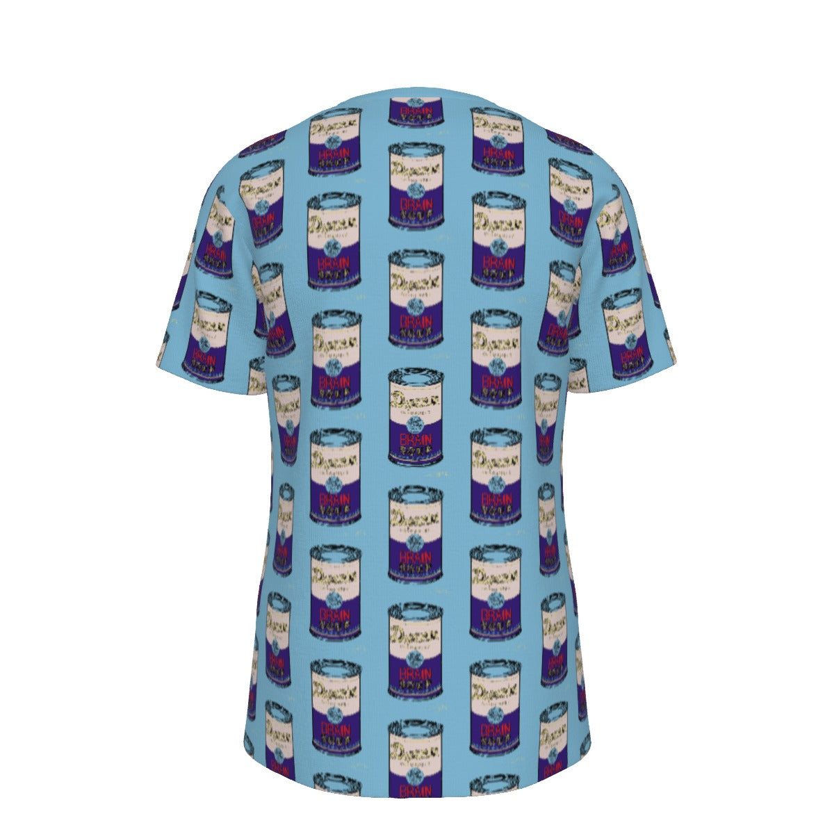 Dopamine "Brain Soup" Pattern O-Neck T-Shirt