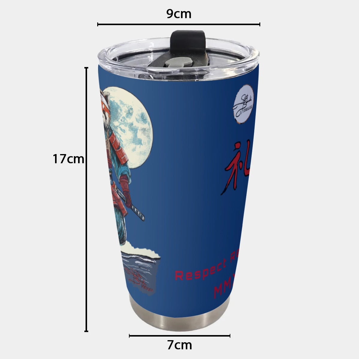 Respect Red Panda Tumbler 20oz