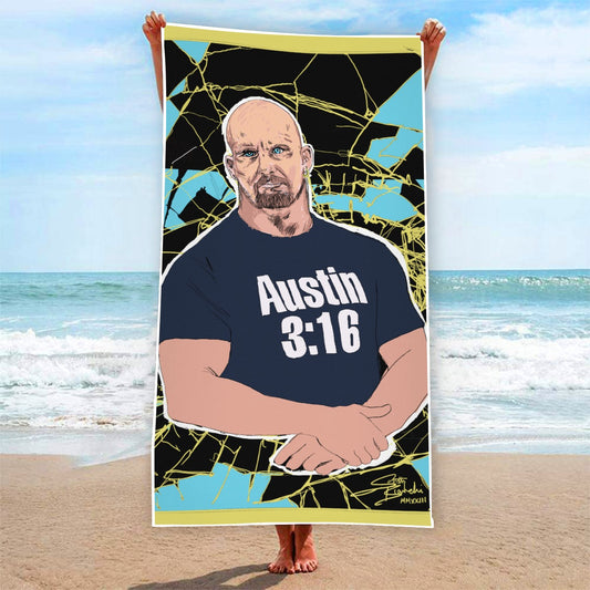 The Bottom Line Beach Towel