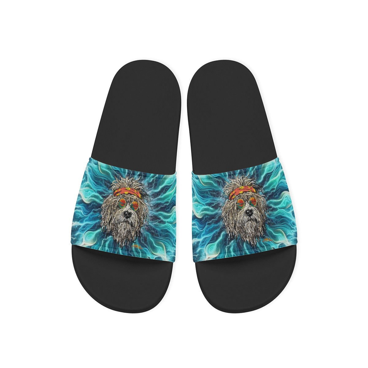 Tye Dye Grateful Dog Anti Slip Sandals For Women