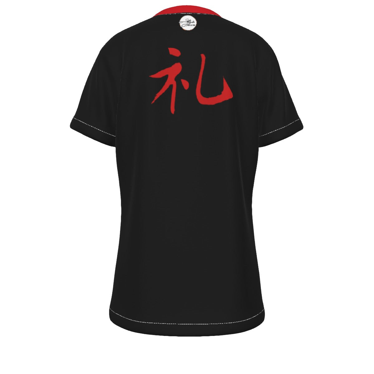 Respect Red Panda (Black/Red) Kid's T-Shirt