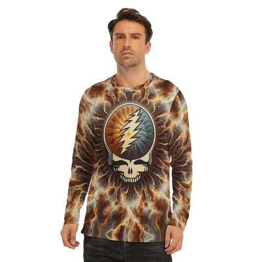 All-Over Print Long Sleeve T-Shirt | 190GSM Cotton