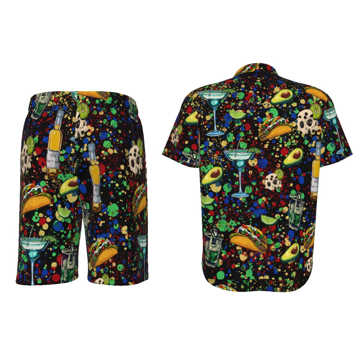 Taco Fest MMXXIV (Black) Short Sleeve Shirt Set