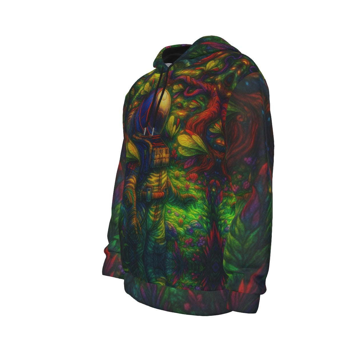 Spaceman Thicken Pullover Hoodie