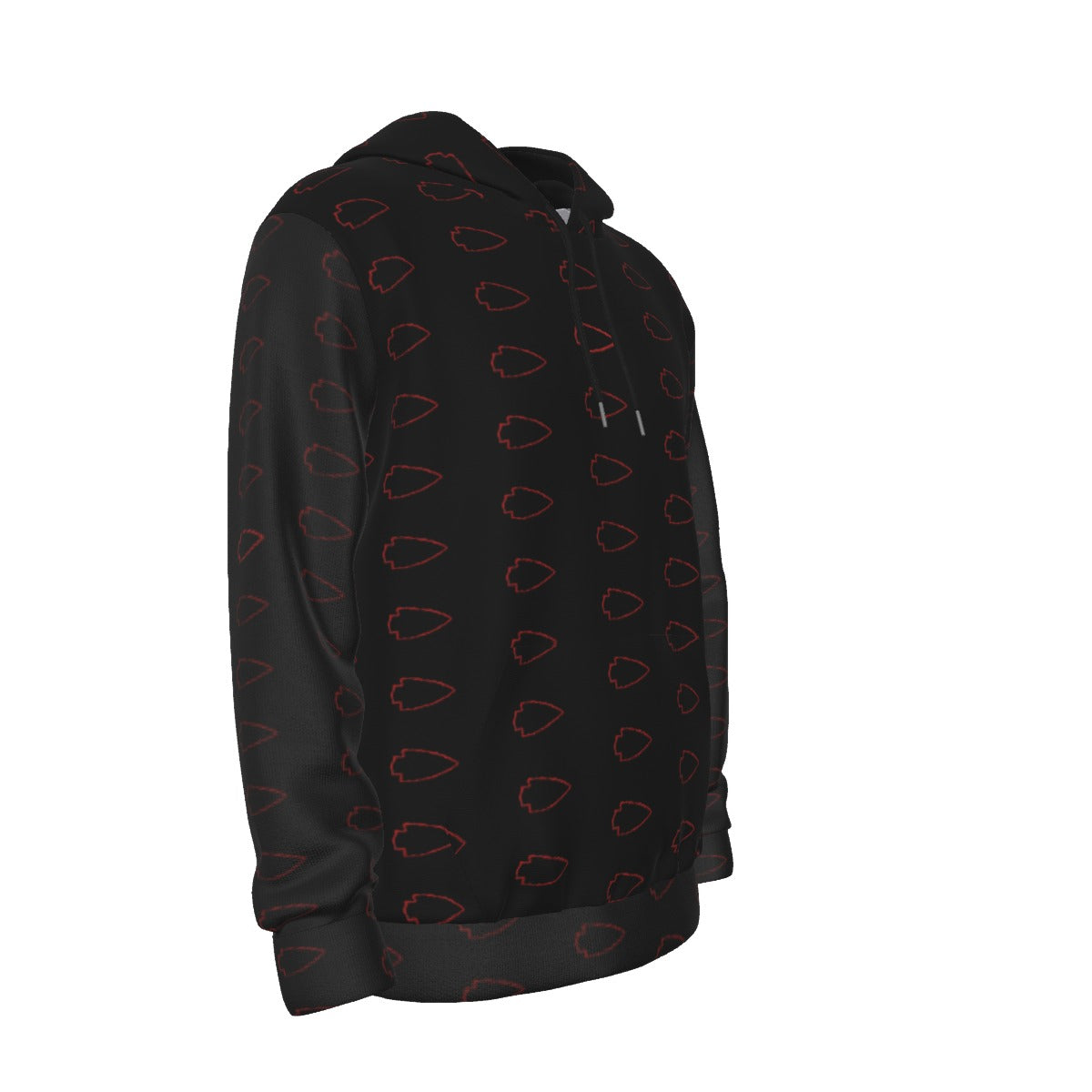 Arrowhead (Black) Thicken Pullover Hoodie