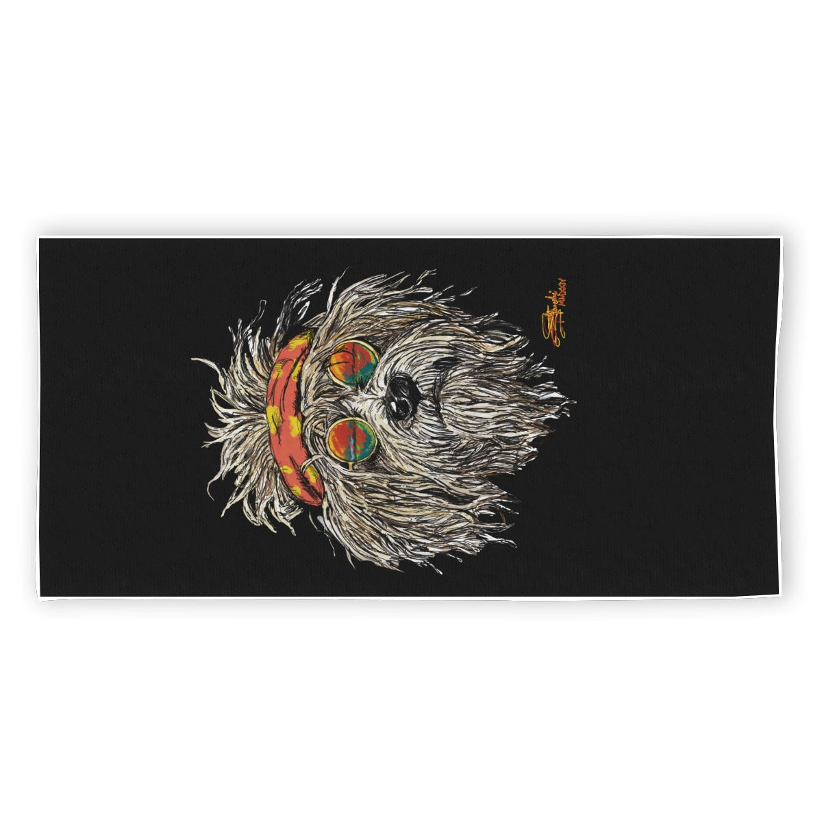 Grateful Dog Beach Towel