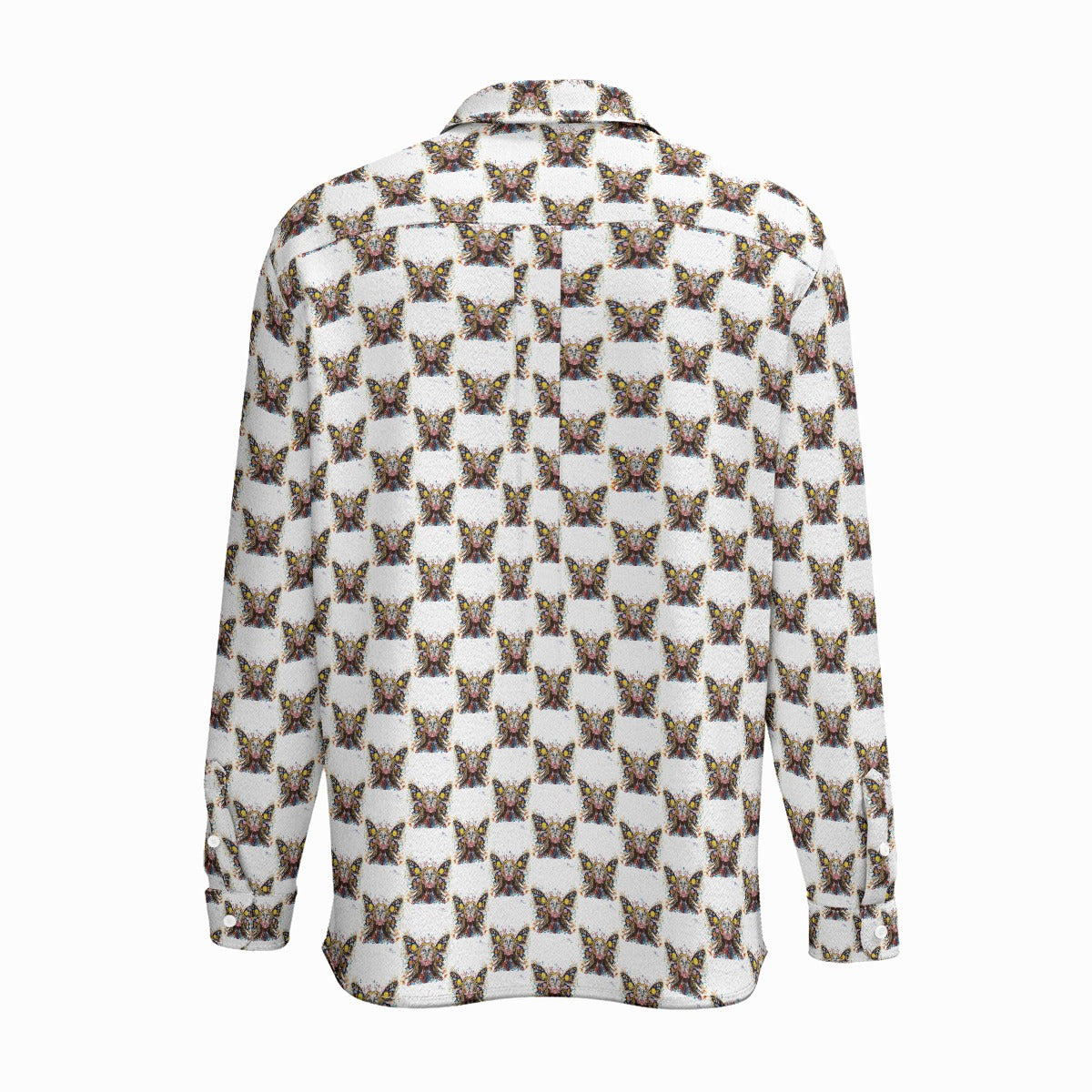 Chaos White Long Sleeve Shirt with Pocket