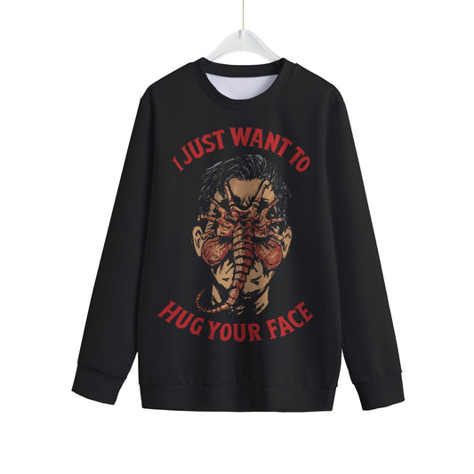 Face Hugging Women's Sweatshirt