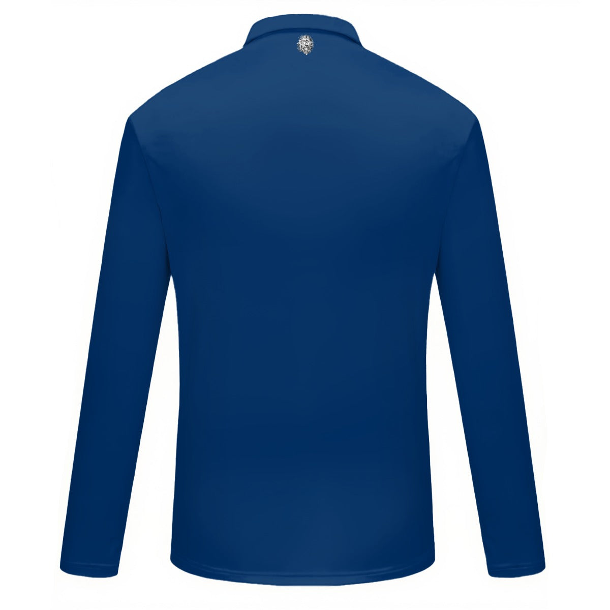 Grateful Dog Blue Women's Quarter Zip Sport Shirt With  Long Sleeve