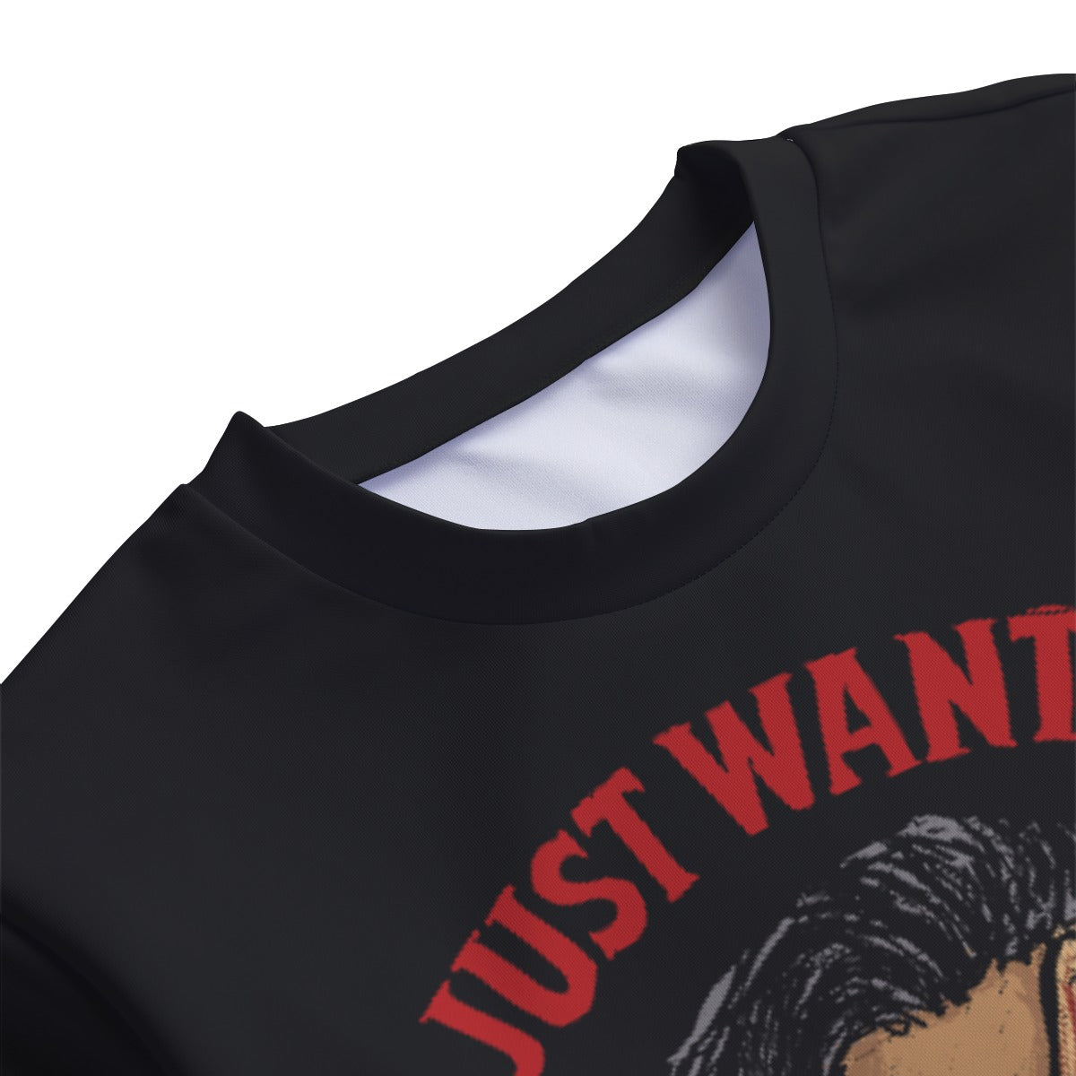 Face Hugging Women's Sweatshirt