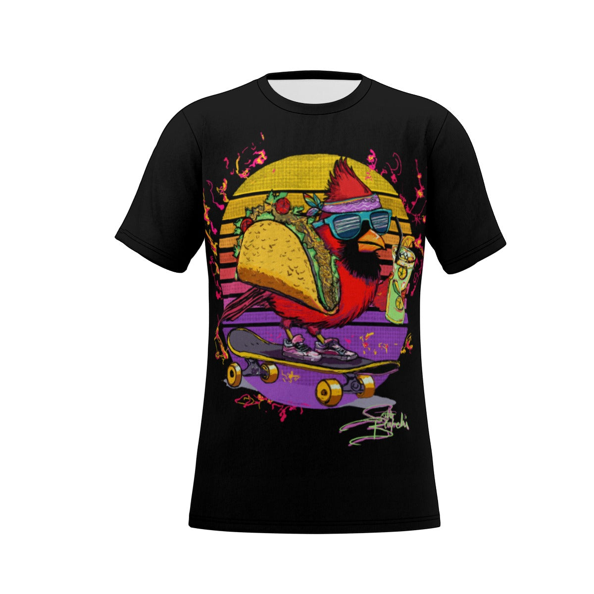 Taco Fest Redbird O-Neck T-Shirt