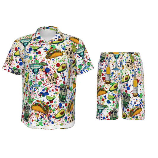 Taco Fest MMXXIV (White) Short Sleeve Shirt Set