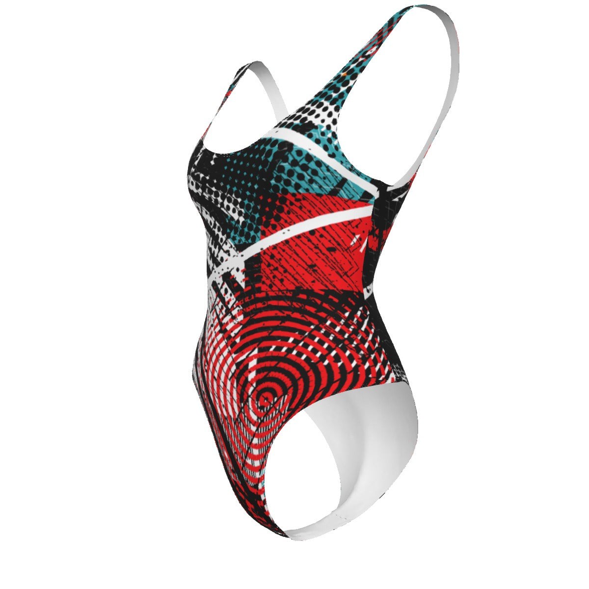 Graffiti All-Over Print Women's One-piece Swimsuit