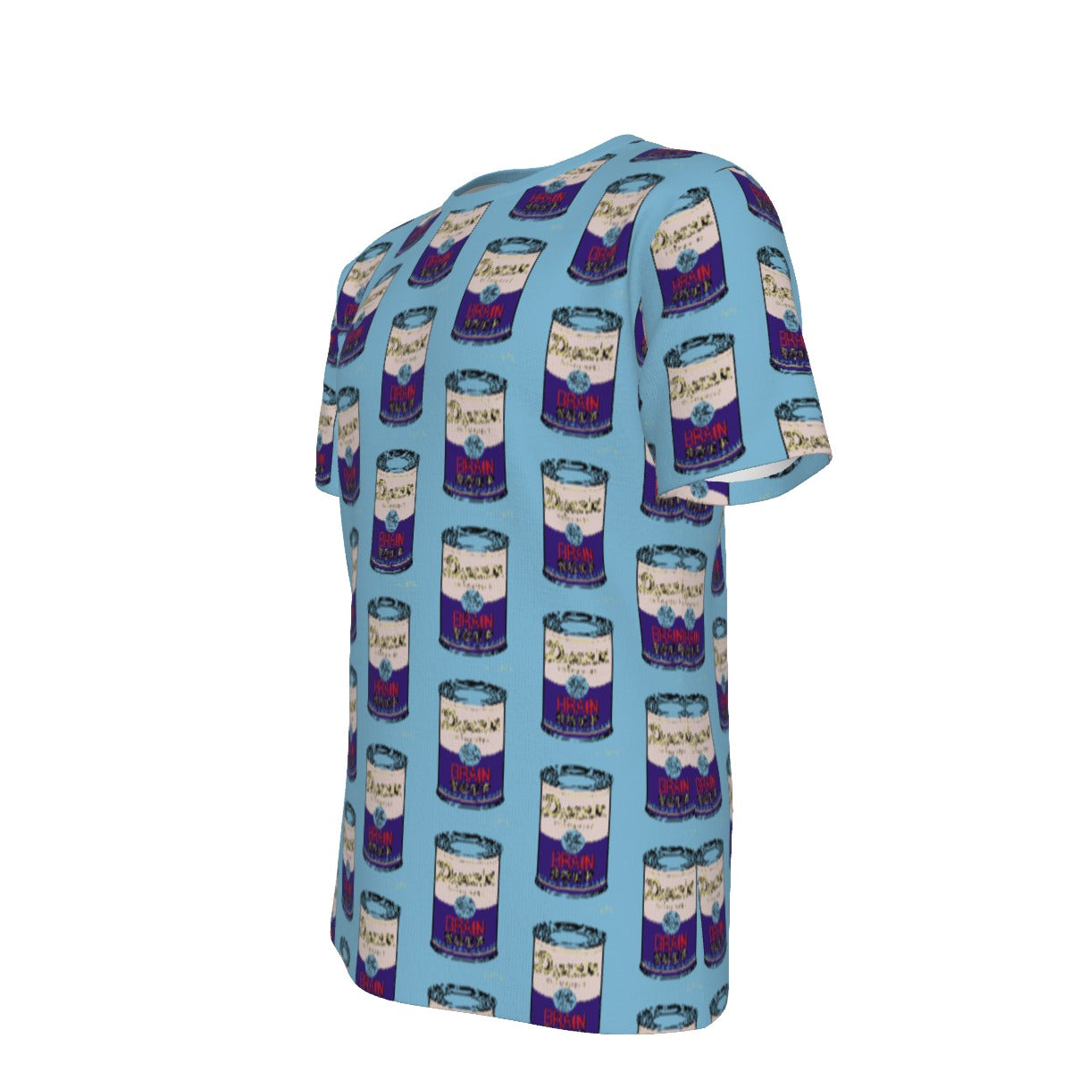 Dopamine "Brain Soup" Pattern O-Neck T-Shirt