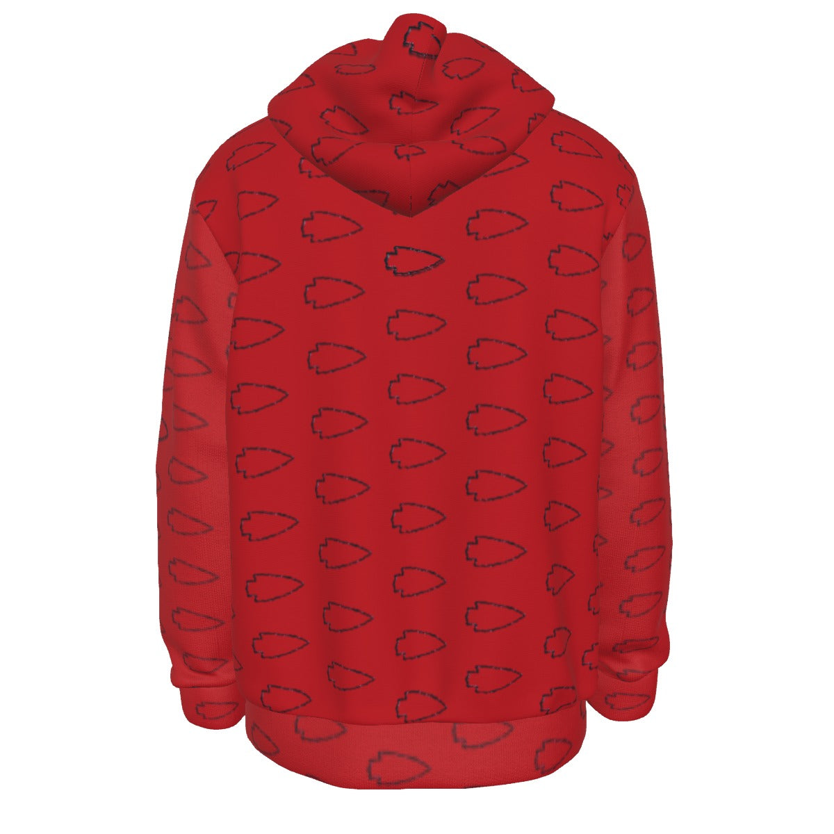 Arrowhead (Classic Red) Thicken Pullover Hoodie