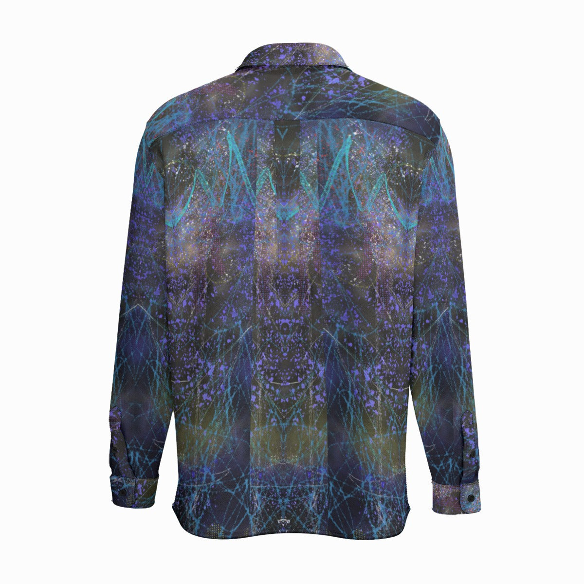 Galaxy Long Sleeve Shirt With Pocket