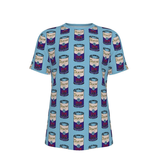 Dopamine "Brain Soup" Pattern O-Neck T-Shirt