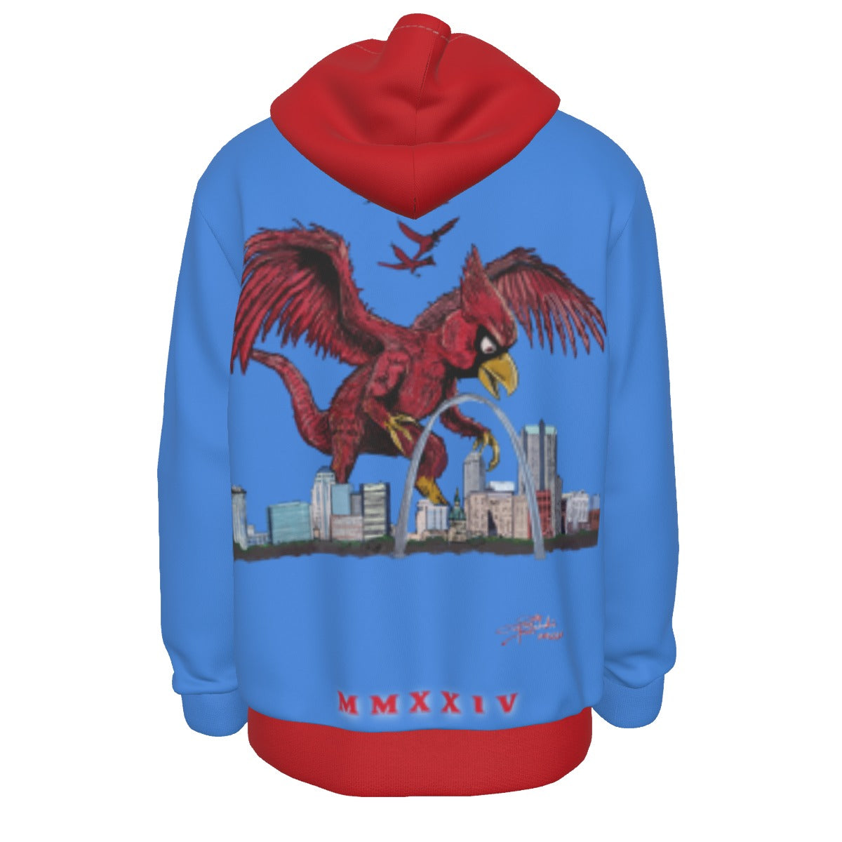 Cardinaldactyl Pullover Hoodie