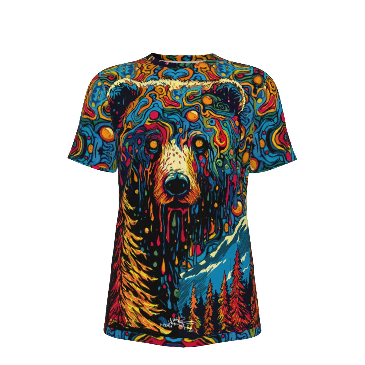 Drippy Bear MMXXIV Series O-Neck T-Shirt