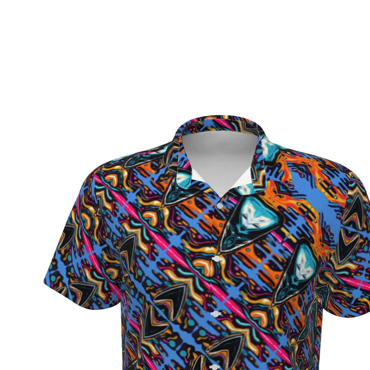 Beach Bash Blue Men's Short / Shirt Set - SB - THREADZ