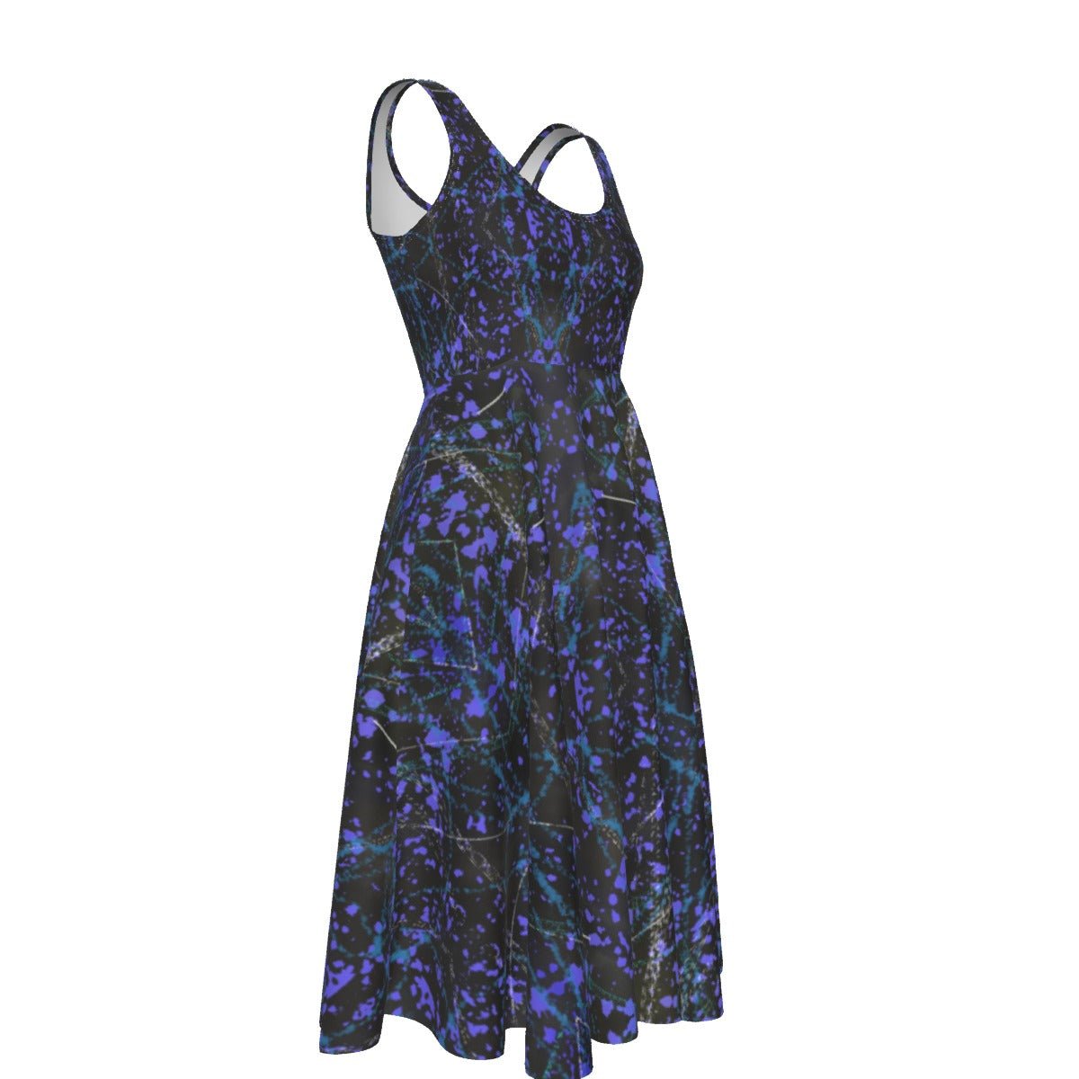Blacklight Women's Sleeveless Dress - SB - THREADZ