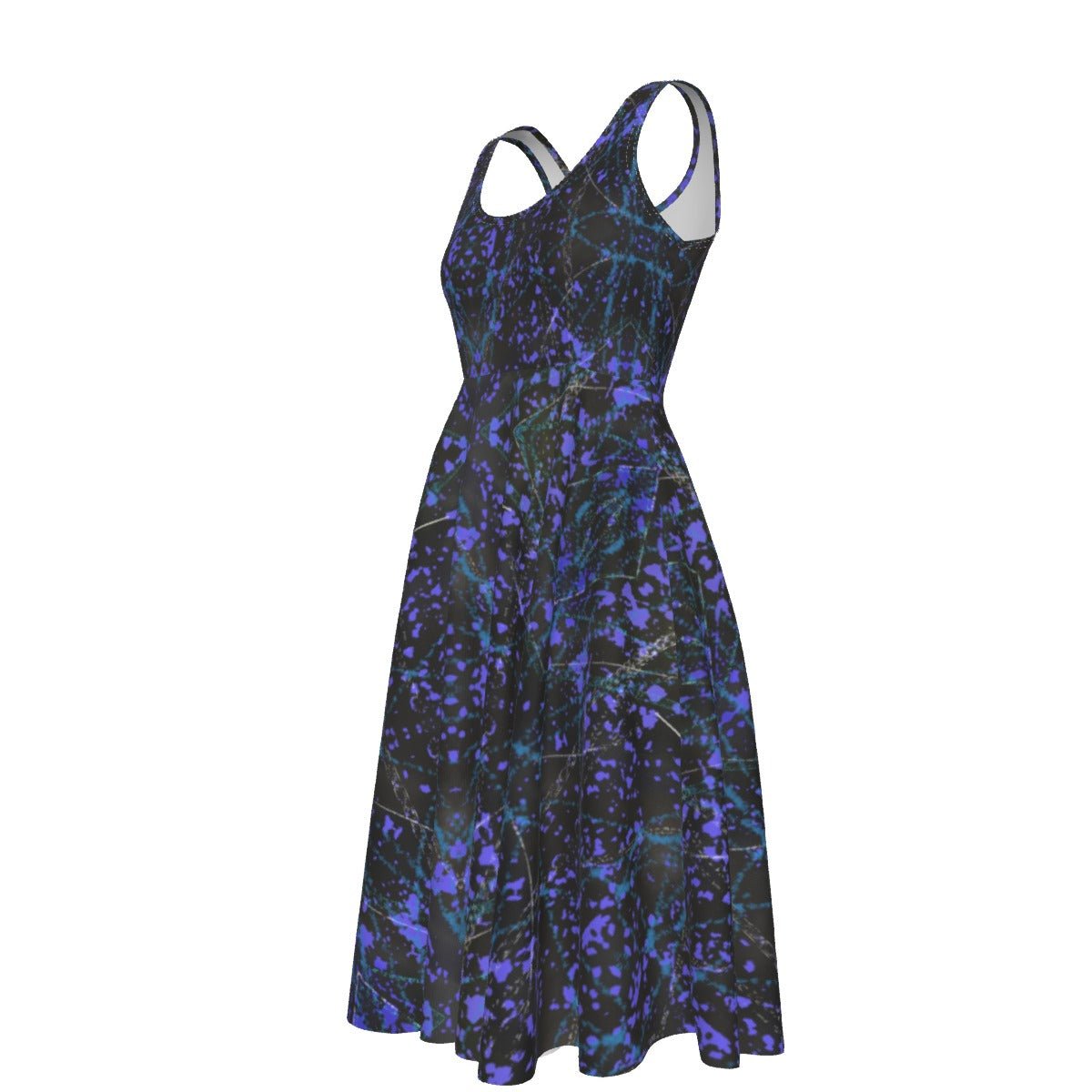 Blacklight Women's Sleeveless Dress - SB - THREADZ