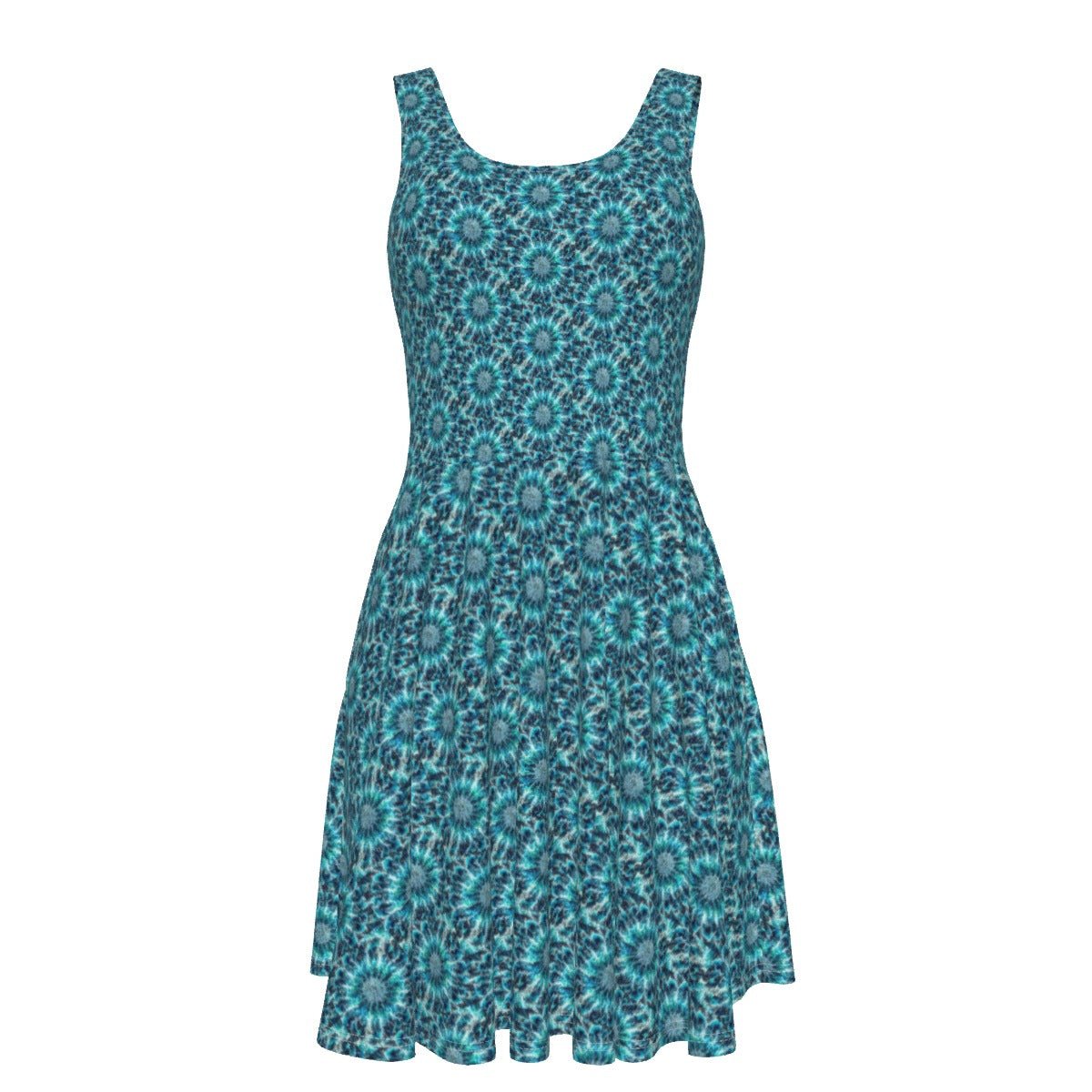 Blue Lightning Women's Tank Vest Dress - SB - THREADZ