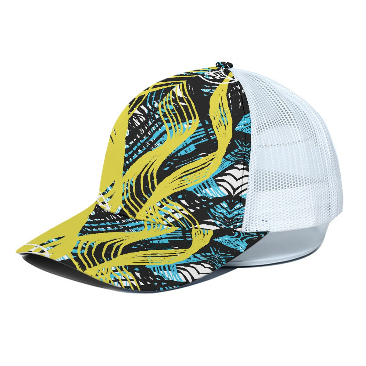 Be Bold Trucker Hat With White Half-mesh