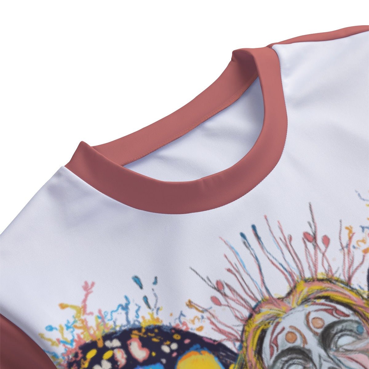 Chaos Pink/White Women's Sweatshirt - SB - THREADZ