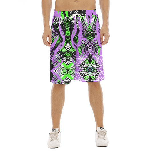 Be Vivid Men's Tether Loose Shorts