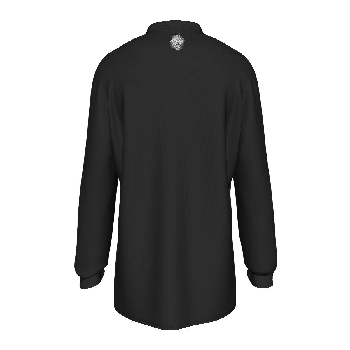 Grateful Dog Black Men's Long Sleeve Polo Shirt - SB - THREADZ